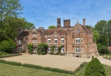 Grade II* Listed Witnesham Hall Set Admidst 33± of Mature Gardens in Suffolk, England